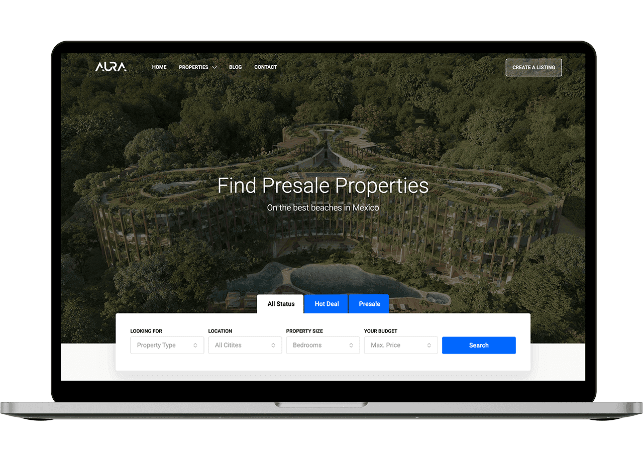 Aura — portada del proyecto